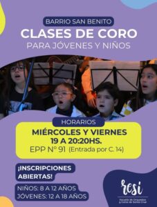 ESCUELA RE SI CORO