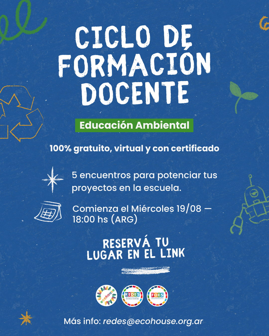 Flyer Ciclo de Formación
